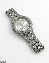 WHL00721 HWR Round Rhinestone Women's Watch - WHL