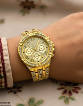 WHL00721 HWR Round Rhinestone Women's Watch - WHL