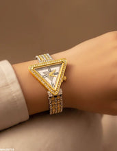 WHL00733 HWR Triangle Rhinestone Women's Watch - WHL