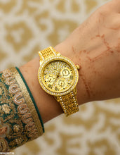 WHL00736 HWR Round Stone Dial Women's Watch - WHL