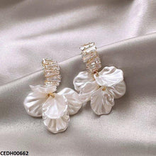 CEDH00662 LSH Iridescent Petal Dangle Earrings - CEDH