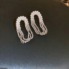 CEDH00675 LSH Pearl Chain Drop Earrings Pair - CEDH