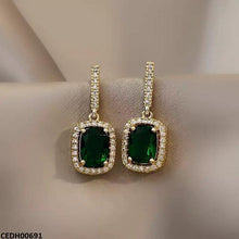 CEDH00691 ZCD Square Drop Earrings - CEDH