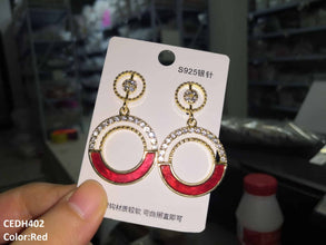 CEDH402 YHC Wheel Drop Earrings Pair - CEDH