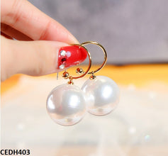 CEDH403 YHC Pearl Drop Earrings Pair - CEDH