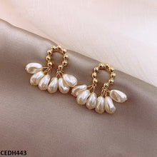CEDH443 BTO Beads Drop Earrings Pair - CEDH