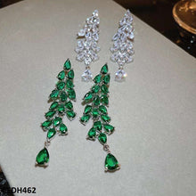CEDH462 SIQ Tear Drop Earrings Pair - CEDH