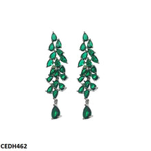 CEDH462 SIQ Tear Drop Earrings Pair - CEDH