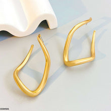 CEDH501 QWN Stainless Steel  Earrings - CEDH