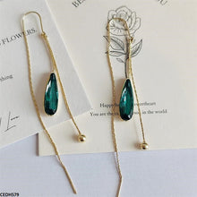 CEDH579 ZCD Tear/Chain Drop Earrings  - CEDH