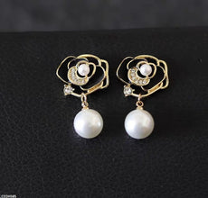 CEDH585 SYB Pearl Drop Earrings  - CEDH