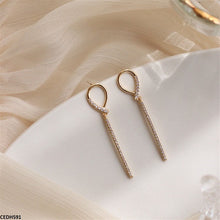 CEDH591 SIQ Stick Drop Earrings - CEDH