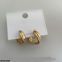 CETH01039 LSH Intertwined Stud Tops Pair - CETH