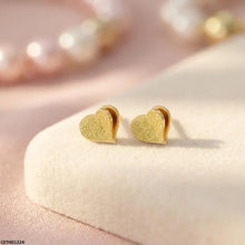 CETH01224 XAS Double Heart Stainless Steel Tops Pair - CETH