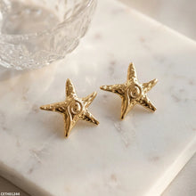 CETH01244 BHS StarFish Stainless Steel Tops Pair - CETH