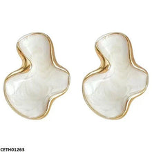 CETH01263 LSH White Marble Tops Pair - CETH