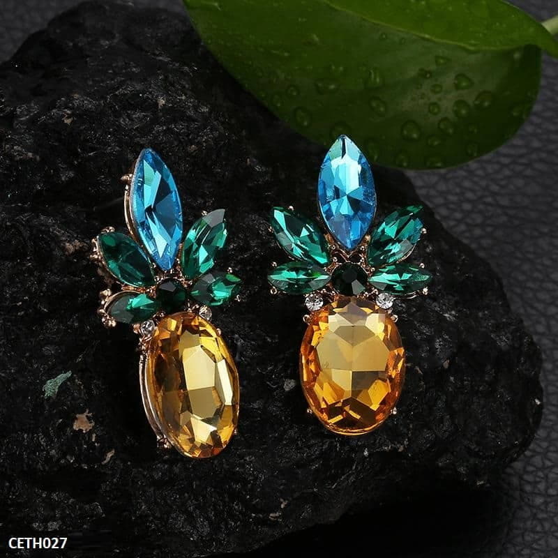 CETH027 QWN Tops Pair Pineapple - CETH