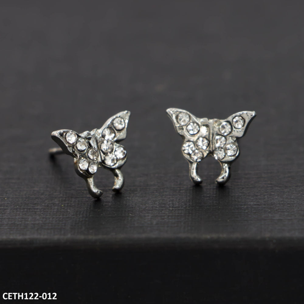 CETH122 SGC Butterfly Ear Tops Pair - CETH
