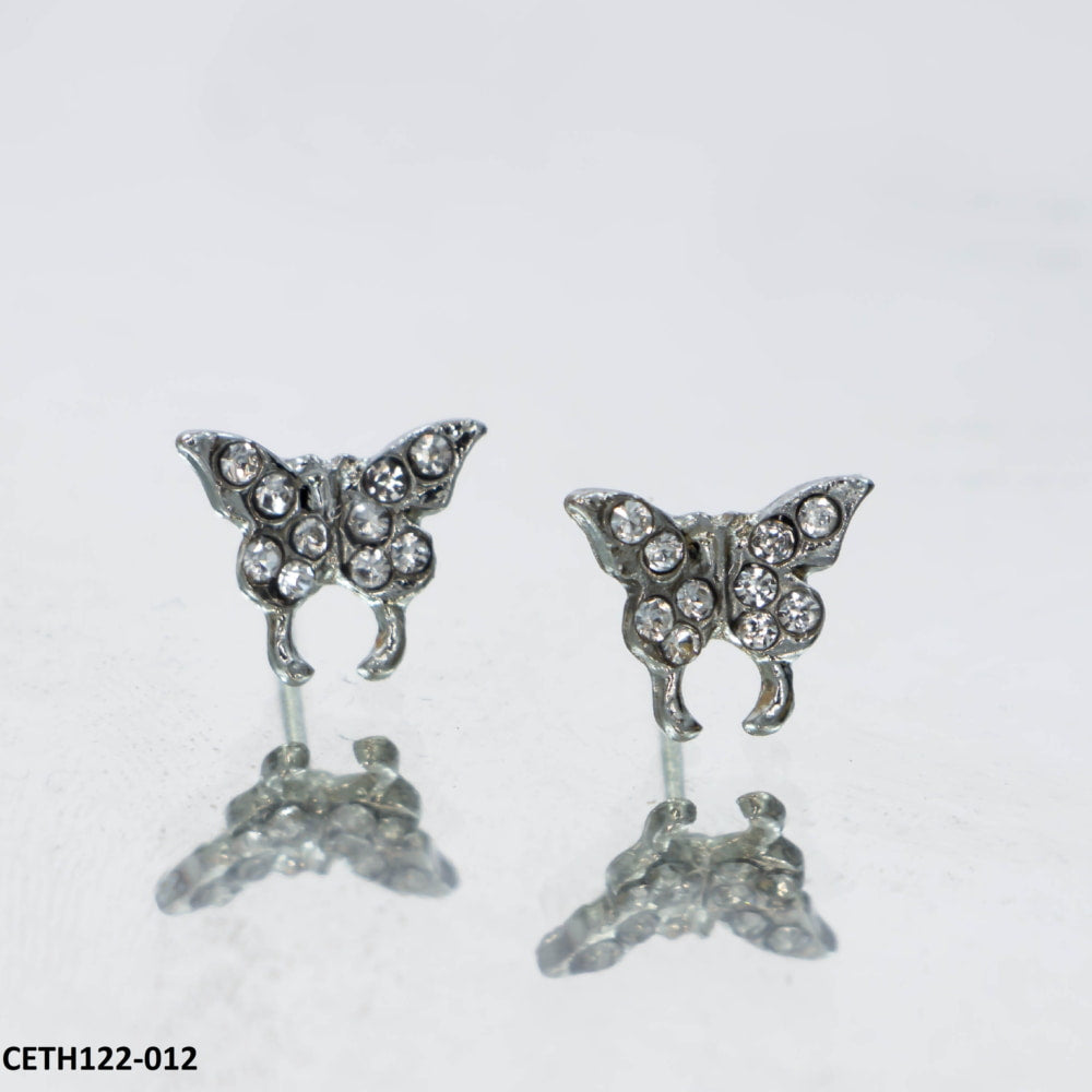 CETH122 SGC Butterfly Ear Tops Pair - CETH