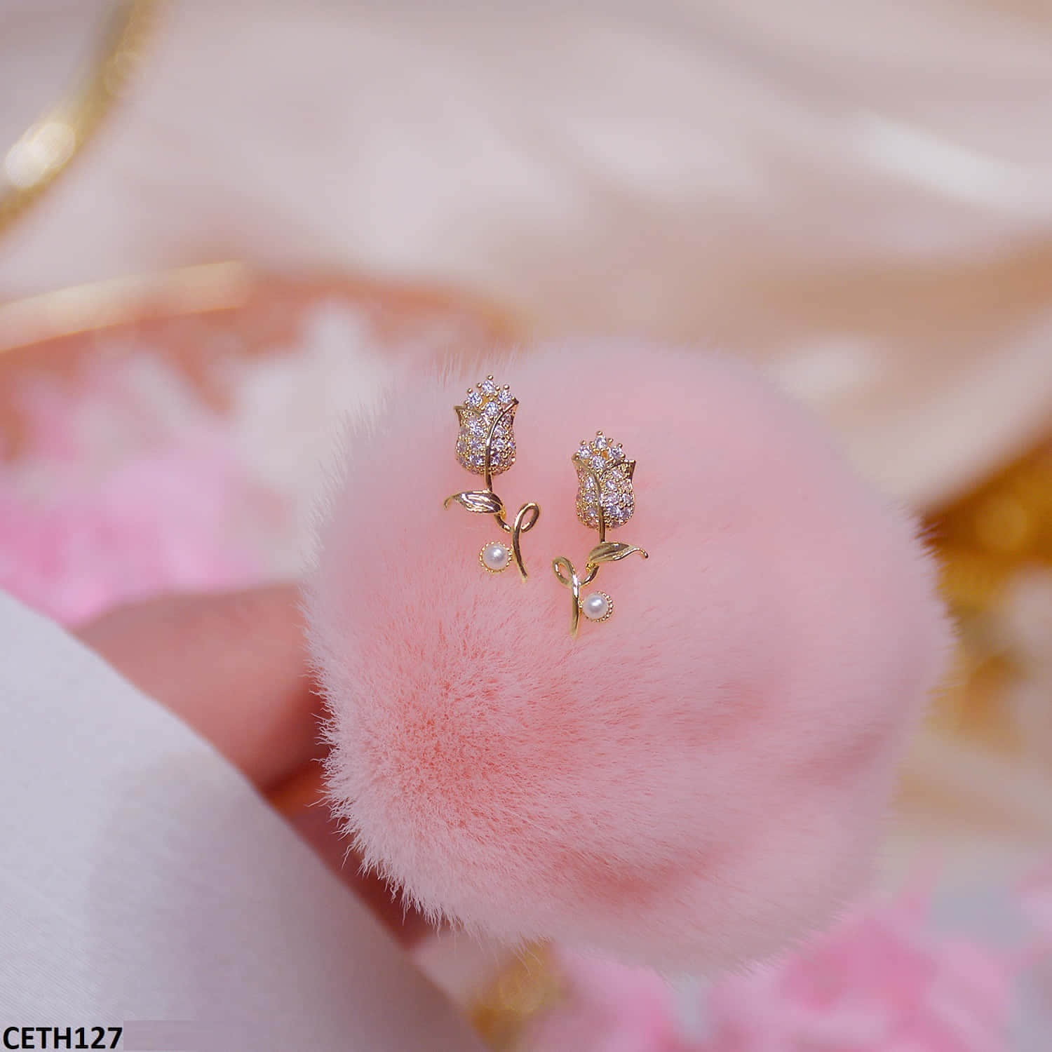 CETH127 SGC Pearl Rose Tops Pair - CETH