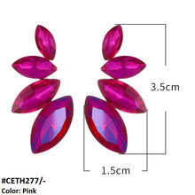 CETH277 ZLX Marquise Stud Tops Pair - CETH