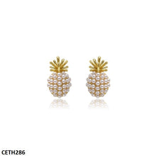 CETH286 YYZ Pearl Pineapple Stud Tops Pair - CETH