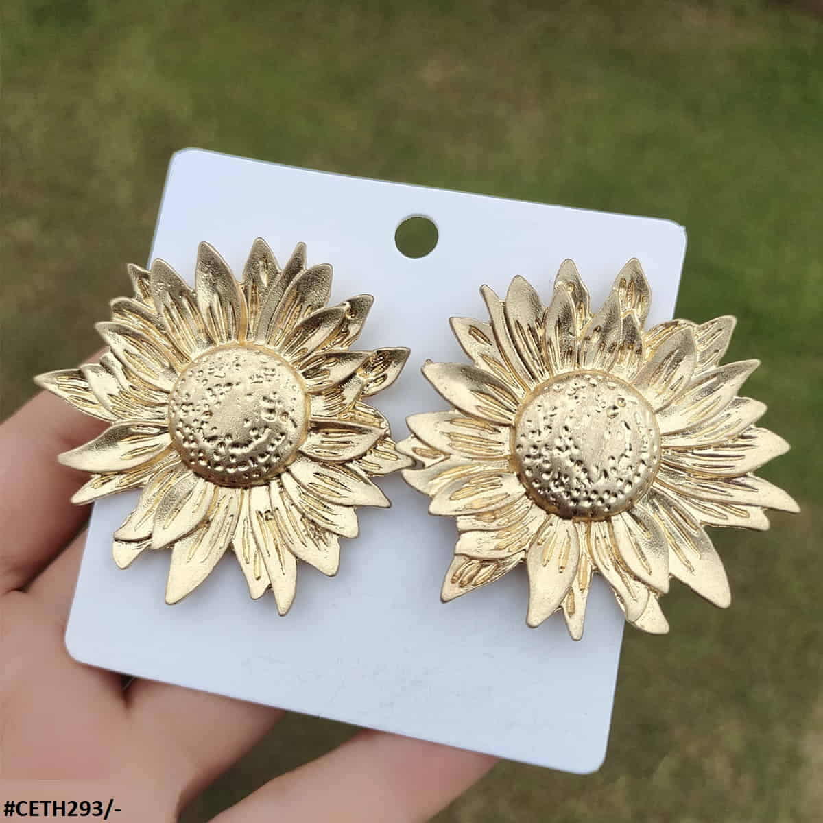 CETH293 ZLX Golden Flower Tops Pair - CETH