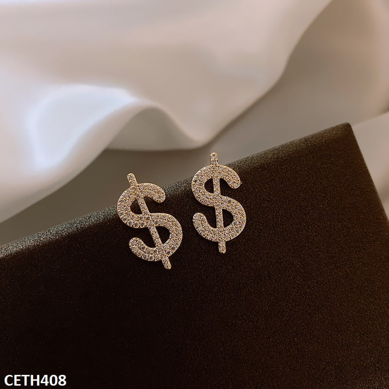 CETH408 XST Dollar Stud Tops Pair - CETH