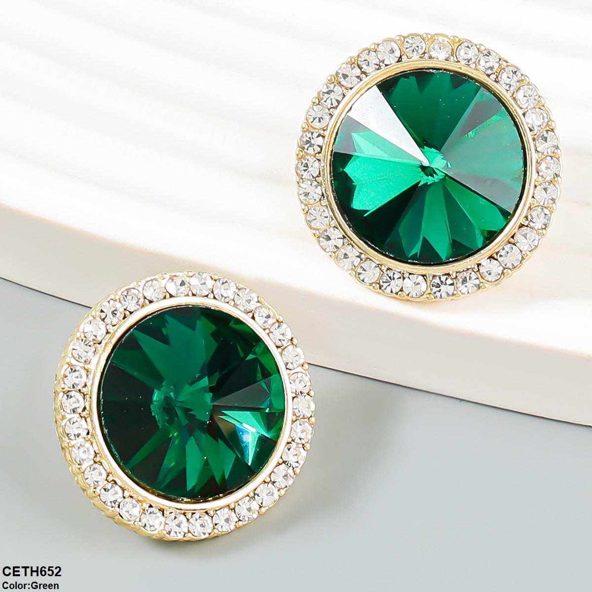 CETH652 ZLX Round Ear Tops Pair - CETH
