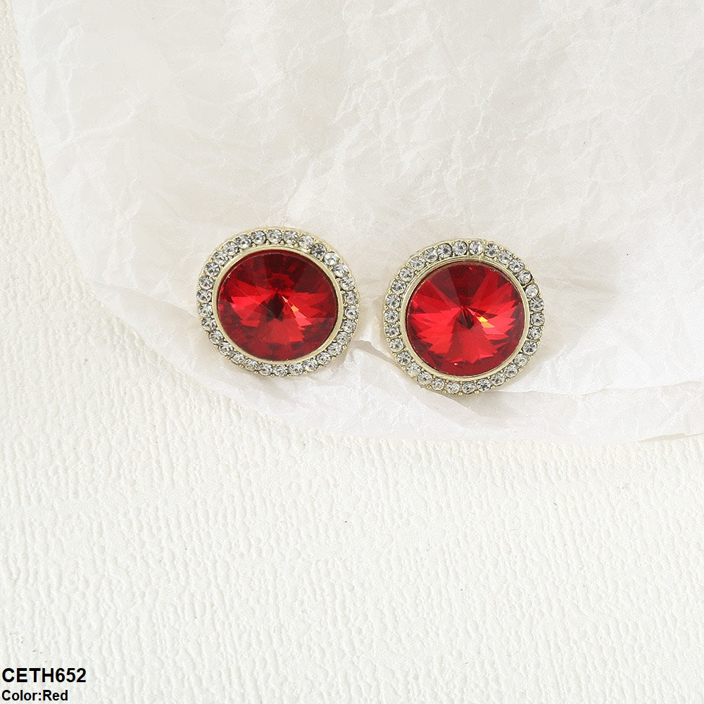 CETH652 ZLX Round Ear Tops Pair - CETH