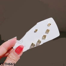 CETH661 YYZ 3 Stud  Pair Of Tops - CETH