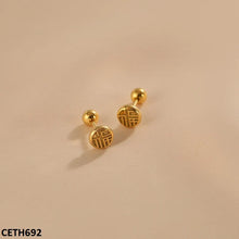 CETH692 DGF Round Roman Tops Pair - CETH