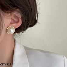 CETH715 ZCD Round Pearl Tops Pair - CETH
