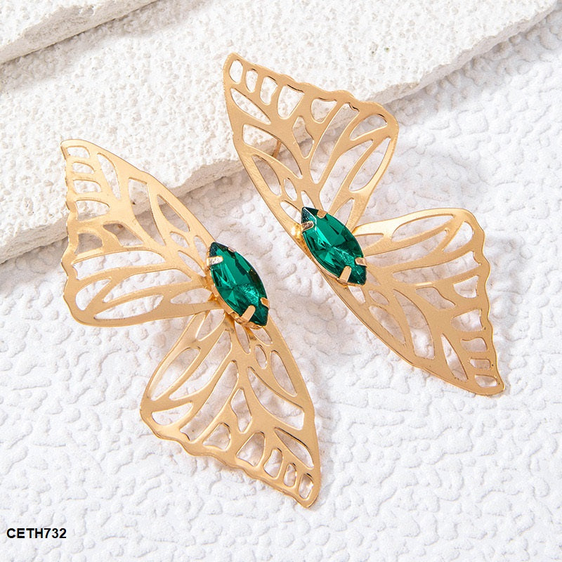 CETH732 YYE Butterfly wings Tops Pair - CETH
