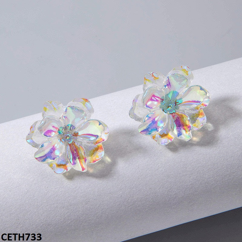 CETH733 YYE Flower Tops Pair - CETH