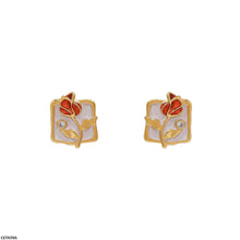 CETH765 BTO Painted Flower Square Tops Pair - CETH