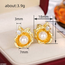 CETH833 CSH Pearl/Flower Tops Pair - CETH
