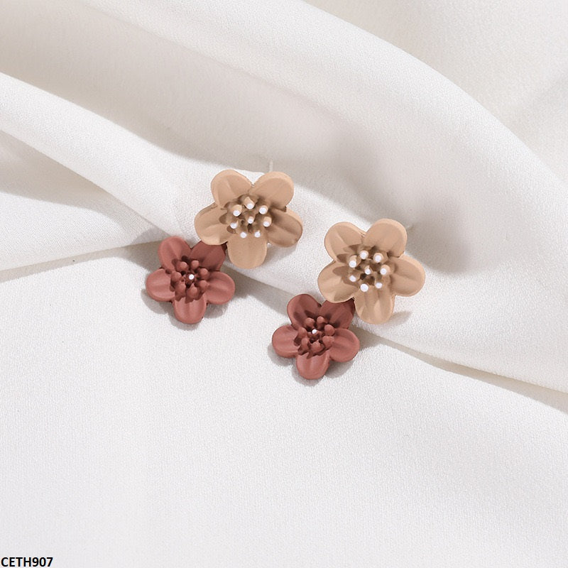 CETH907 LSH Flower Drop Tops Pair - CETH