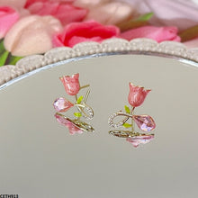 CETH913 LSH Rose Flower Tops Pair - CETH