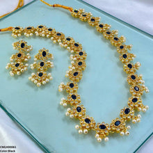 CMLH00061 SDQ Oval Stone Mala Set - CMLH