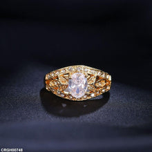 CRGH00748 BYJ Oval Stone Ring - CRGH