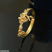 CRGH00766 KRL Double Flower Ring Adjustable - CRGH