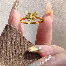 CRGH00777 DGF Double Butterfly Ring Adjustable - CRGH