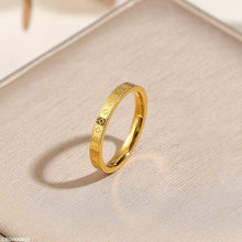 CRGH00802 DGF Stainless Steel Royal Texture Ring - CRGH