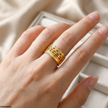 CRGH00846 NMS Crown Stainless Steel Ring Adjustable - CRGH