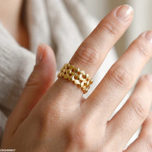 CRGH00857 NMS Golden Net Stainless Steel Ring Adjustable - CRGH