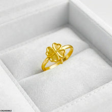 CRGH00862 NMS Clover Flower Stainless Steel Ring Adjustable - CRGH