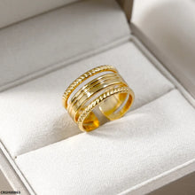 CRGH00863  NMS Stainless Steel Triple Layer Ring Adjustable - CRGH