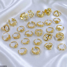 CRGH00876 NMS Assorted Designs  Stainless Steel Ring Adjustable - CRGH