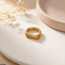 CRGH00891 MOX Stainless Steel Three- Layerad Ring - CRGH